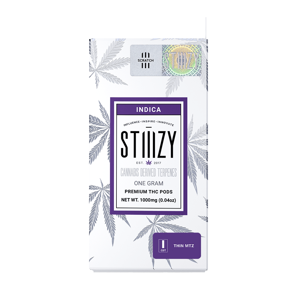 STIIIZY - Vape Cartridge - THIN MINTZ 1G CDT Pod - STIIIZY - 1