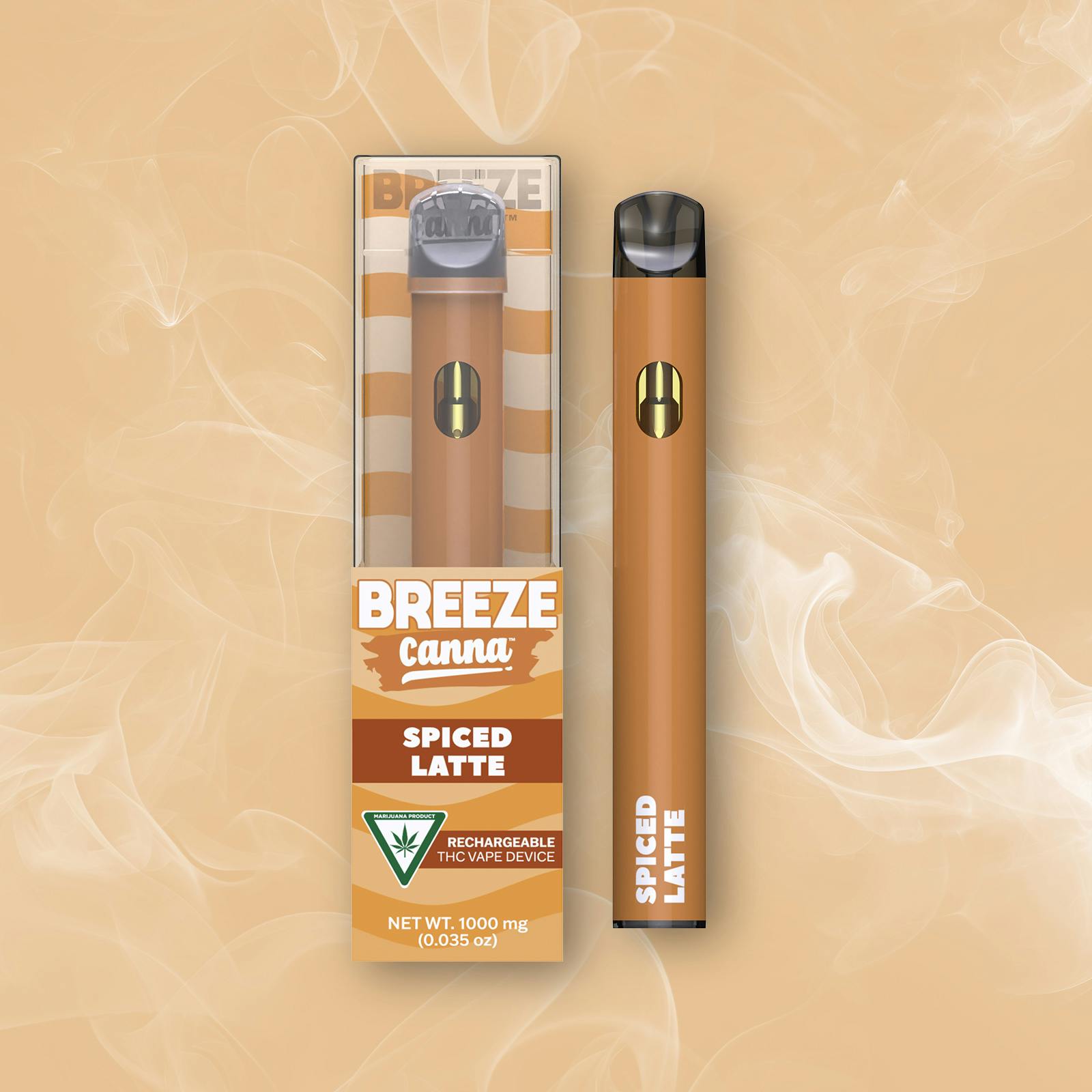Breeze Canna - Spiced Late - Seasonal 1g PLUS Vape Device — BREEZE Canna - 1