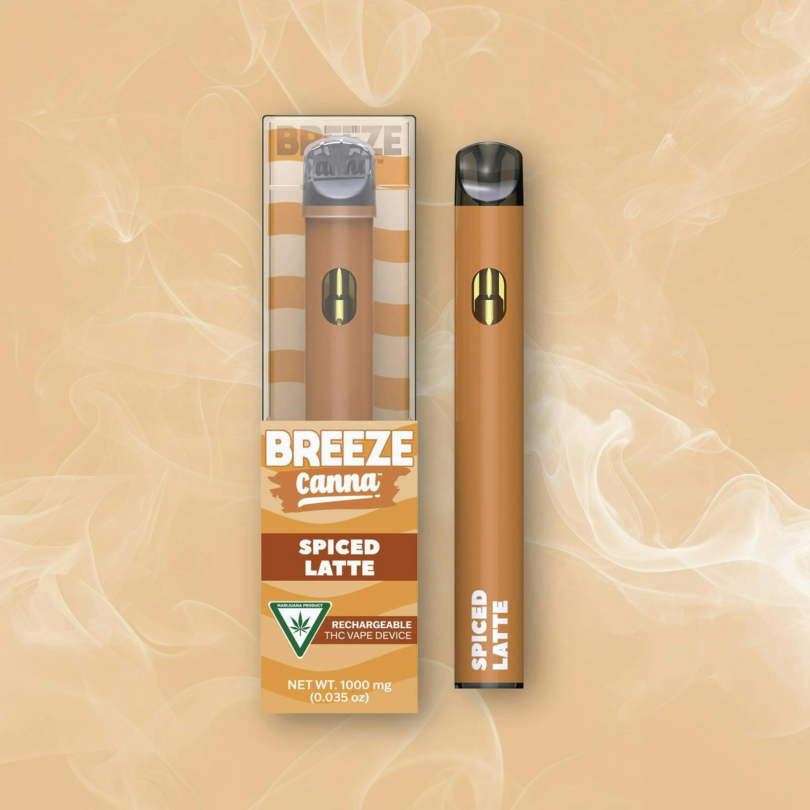 Breeze Canna - BREEZE Canna | Spiced Latte | Seasonal PLUS Disposable | 1g - 1