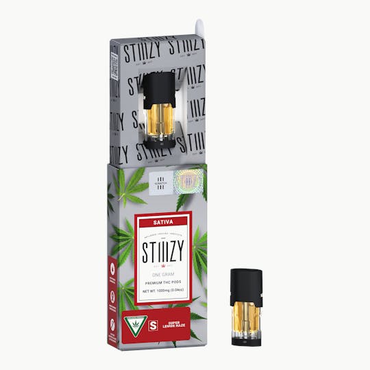 STIIIZY - Vape - SUPER LEMON HAZE PREMIUM THC POD 1G - MI - 1