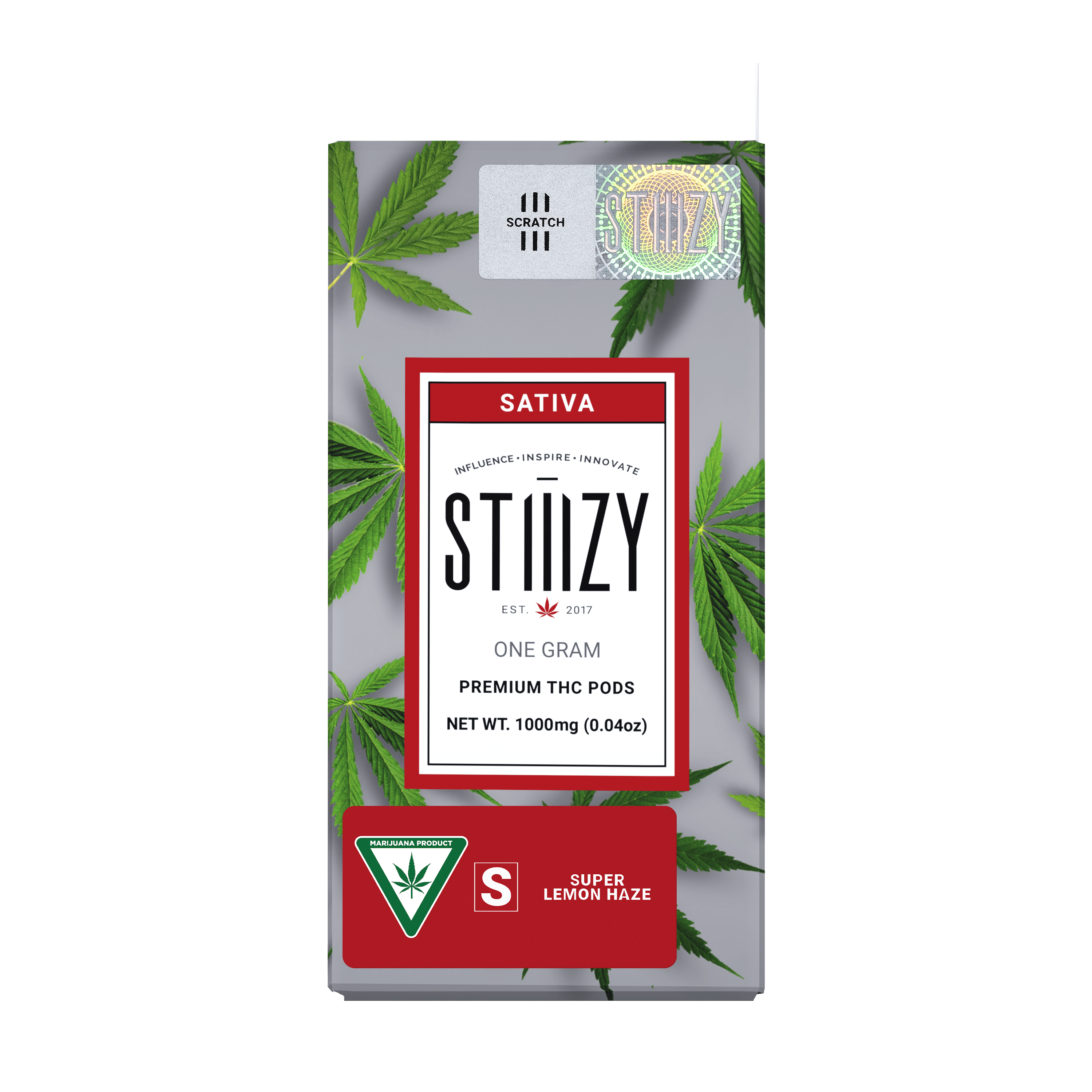 STIIIZY - Vape - SUPER LEMON HAZE PREMIUM THC POD 1G - MI - 1