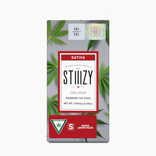 STIIIZY - Vape - SUPER LEMON HAZE PREMIUM THC POD 1G - MI - 1