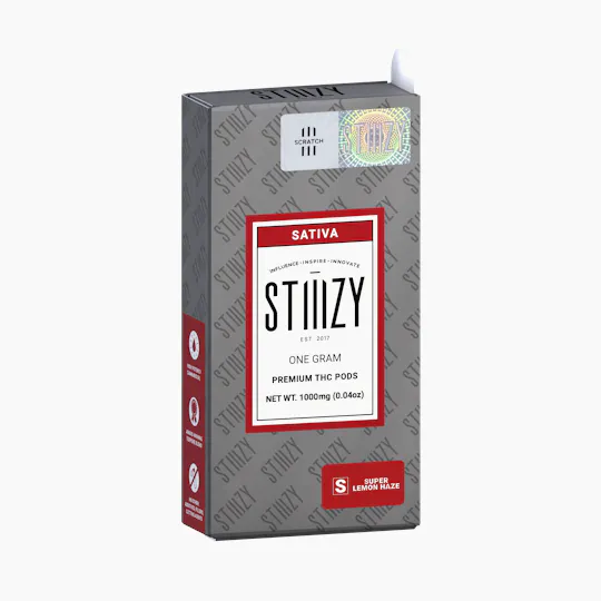 STIIIZY - Vape - SUPER LEMON HAZE PREMIUM THC POD 1G - IL - 1