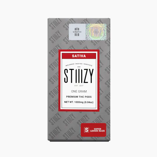 STIIIZY - Vape - SUPER LEMON HAZE PREMIUM THC POD 1G - IL - 1