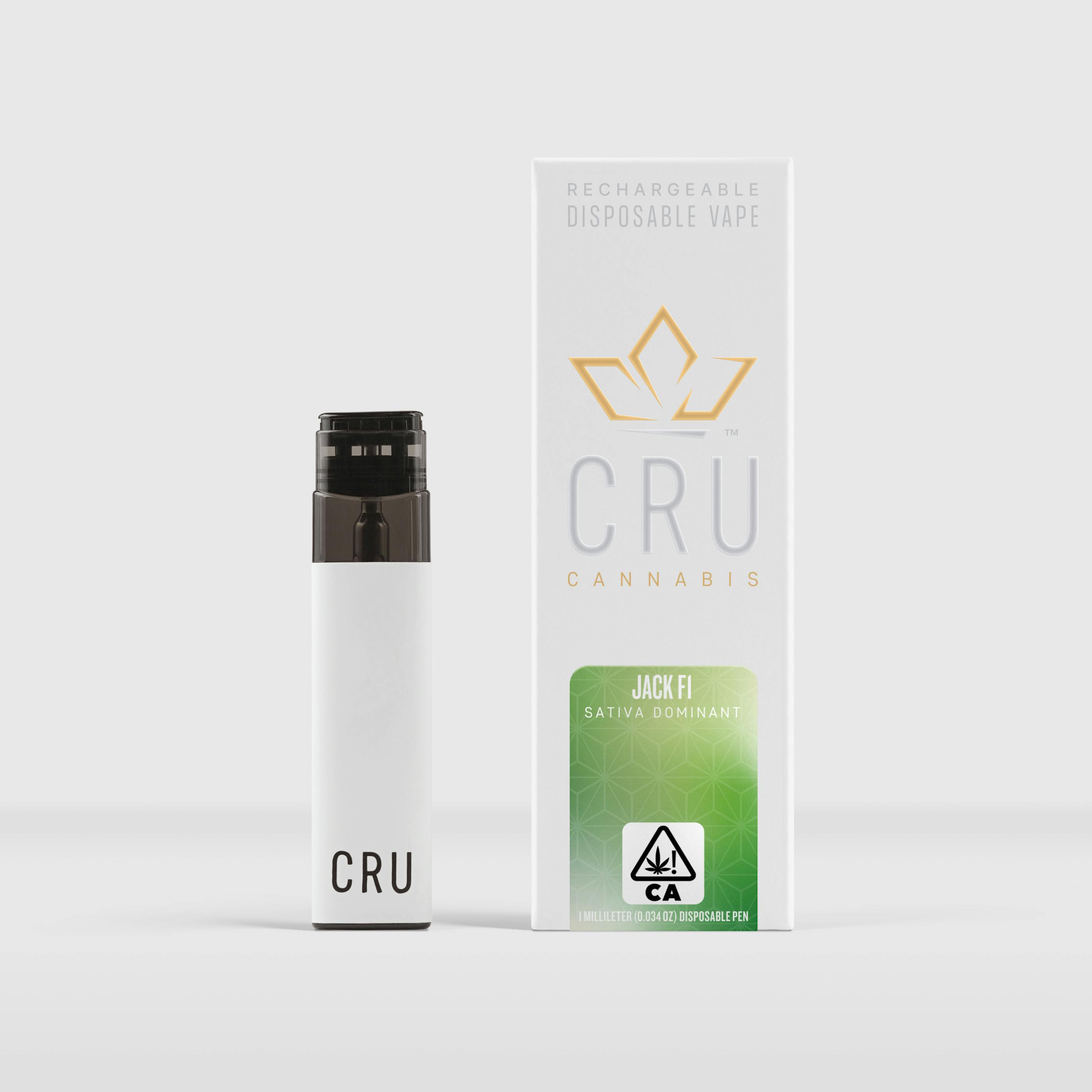 CRU Cannabis - Jack F1 (1ml Disposable Pen) - 1