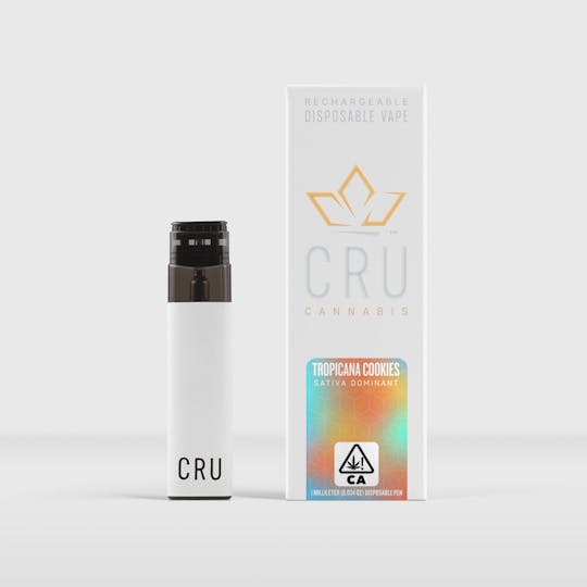 CRU Cannabis - Tropicana Cookies (1ml Disposable Pen) - 1