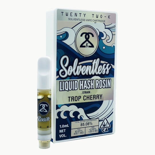 Twenty Two K / 22k - 22K - Trop Cherry - Liquid Hash Rosin - 1.0ml Cartridge - 1