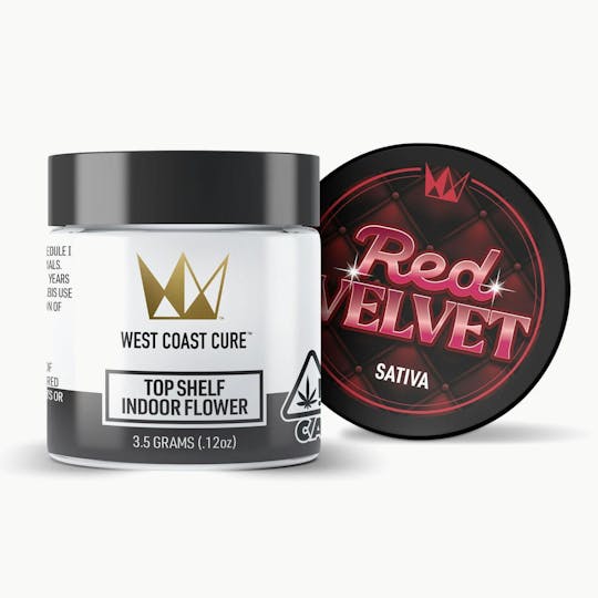 West Coast Cure - Red Velvet - 3.5G Top Shelf Flower - 1