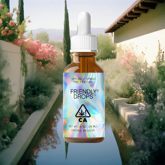 Friendly Brand - Friendly Brand | Friendly Drops | SFV OG | Tinctures | 1000mg | 30ml - 1