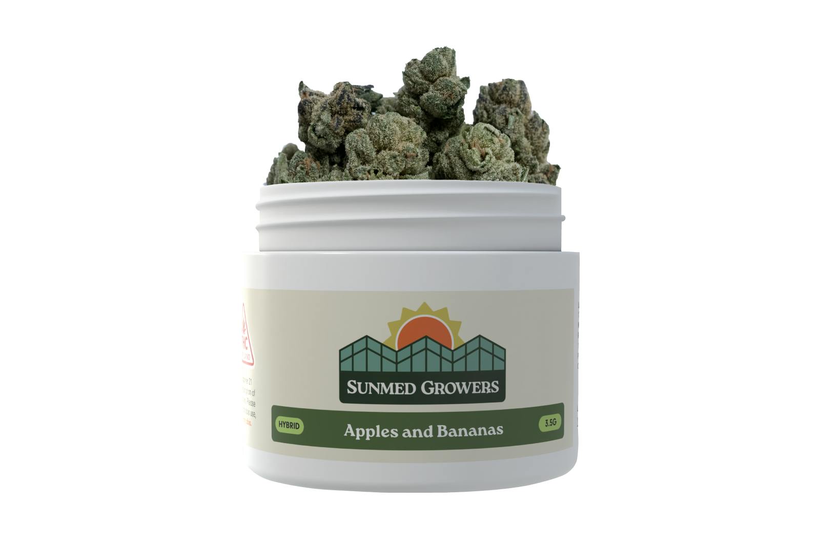SunMed Growers - Apples and Bananas Flower (3.5g) - 1