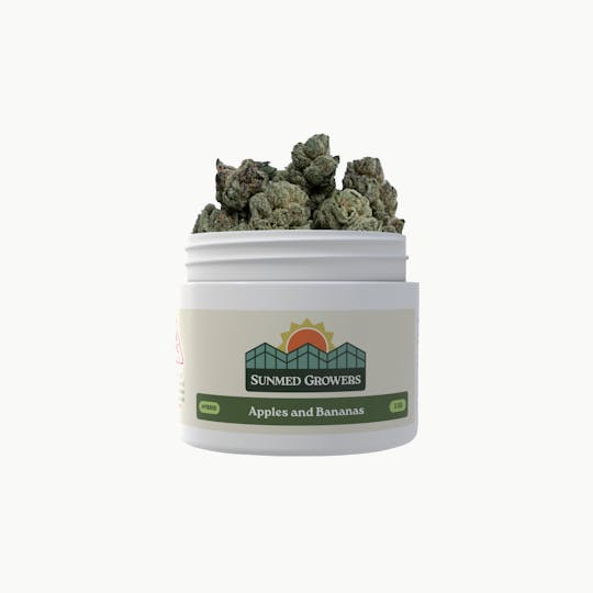 SunMed Growers - Apples and Bananas Flower (3.5g) - 1