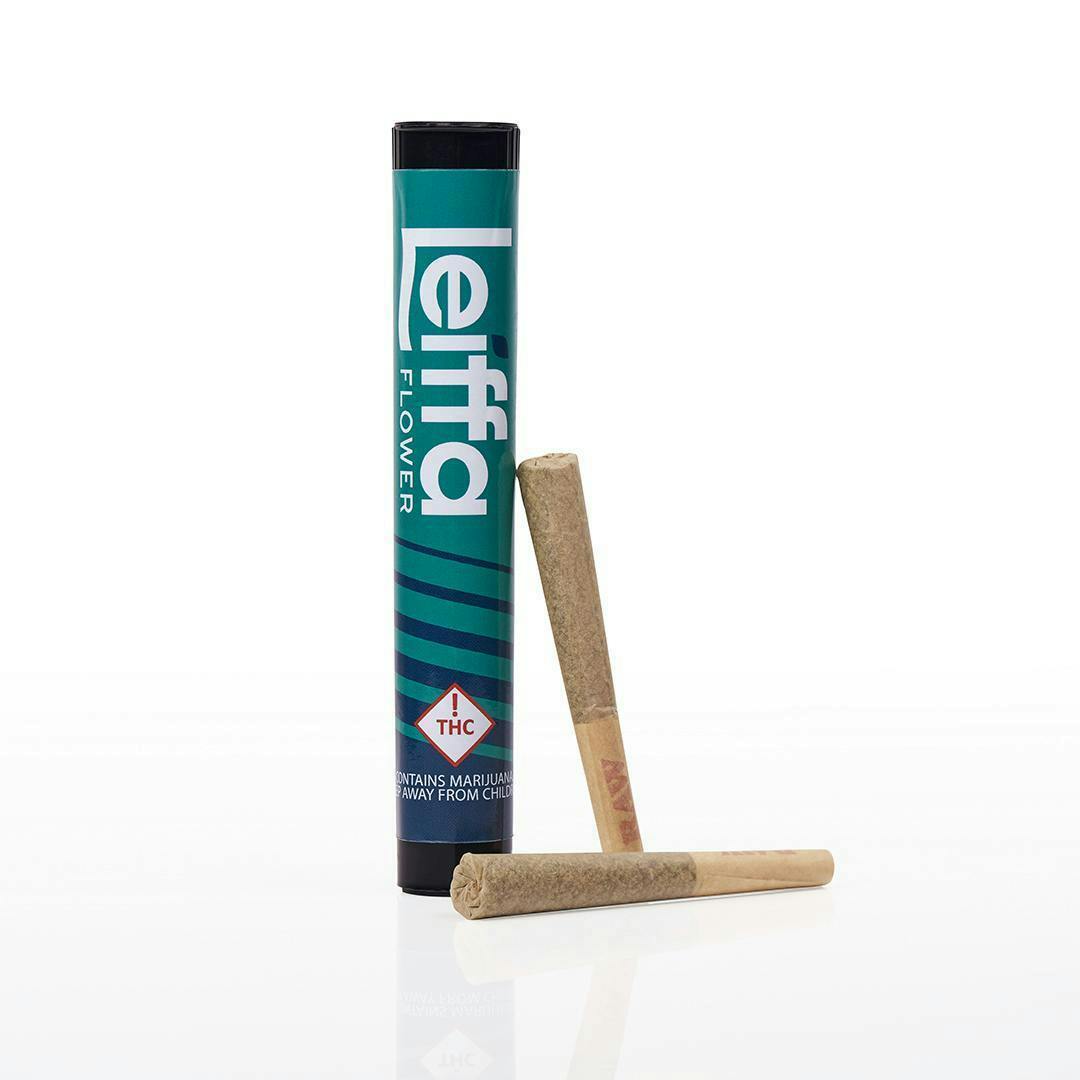 Leiffa - Leiffa - 1g - Silver Mountain - Pre-Roll (2 pack of 0.5g Minis) - 1