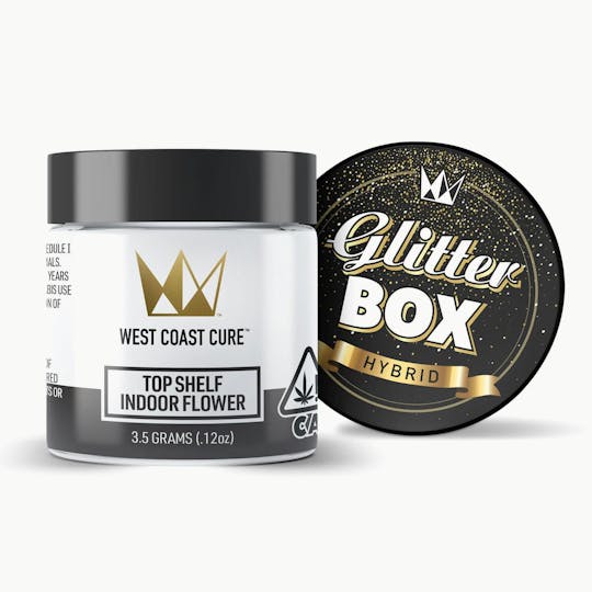 West Coast Cure - Glitter Box - 3.5G Top Shelf Flower - 1