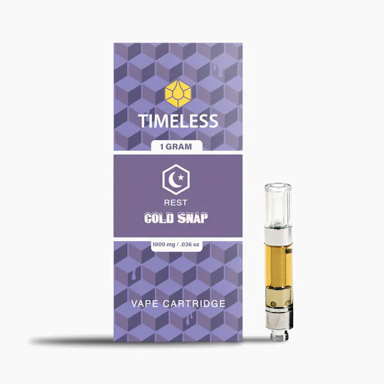 Timeless Vapes - Cold Snap | REST Cartridge | 1g - 1