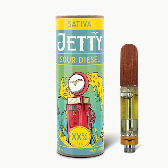 Jetty Extracts - Jetty Cartridge High THC 1g Sour Diesel - 1