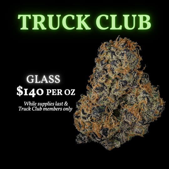 Green Truck - *** Truck Club Member Exclusive*** Glass Ounces $140** - 1