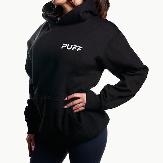 Puff Cannabis Company - PUFF Hoodie Black No Strings - 1