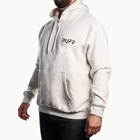 Puff Cannabis Company - PUFF Hoodie Off White - 1
