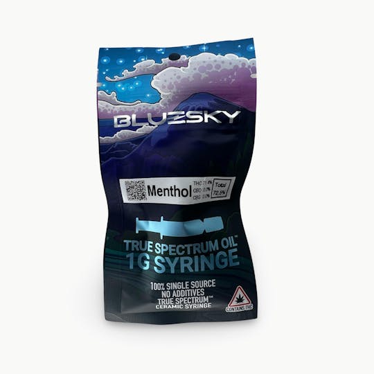 Indico - Menthol 1g TSO Syringe - Blue Sky - 1