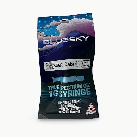 Indico - Sherb Cake 1g TSO Syringe - Blue Sky - 1