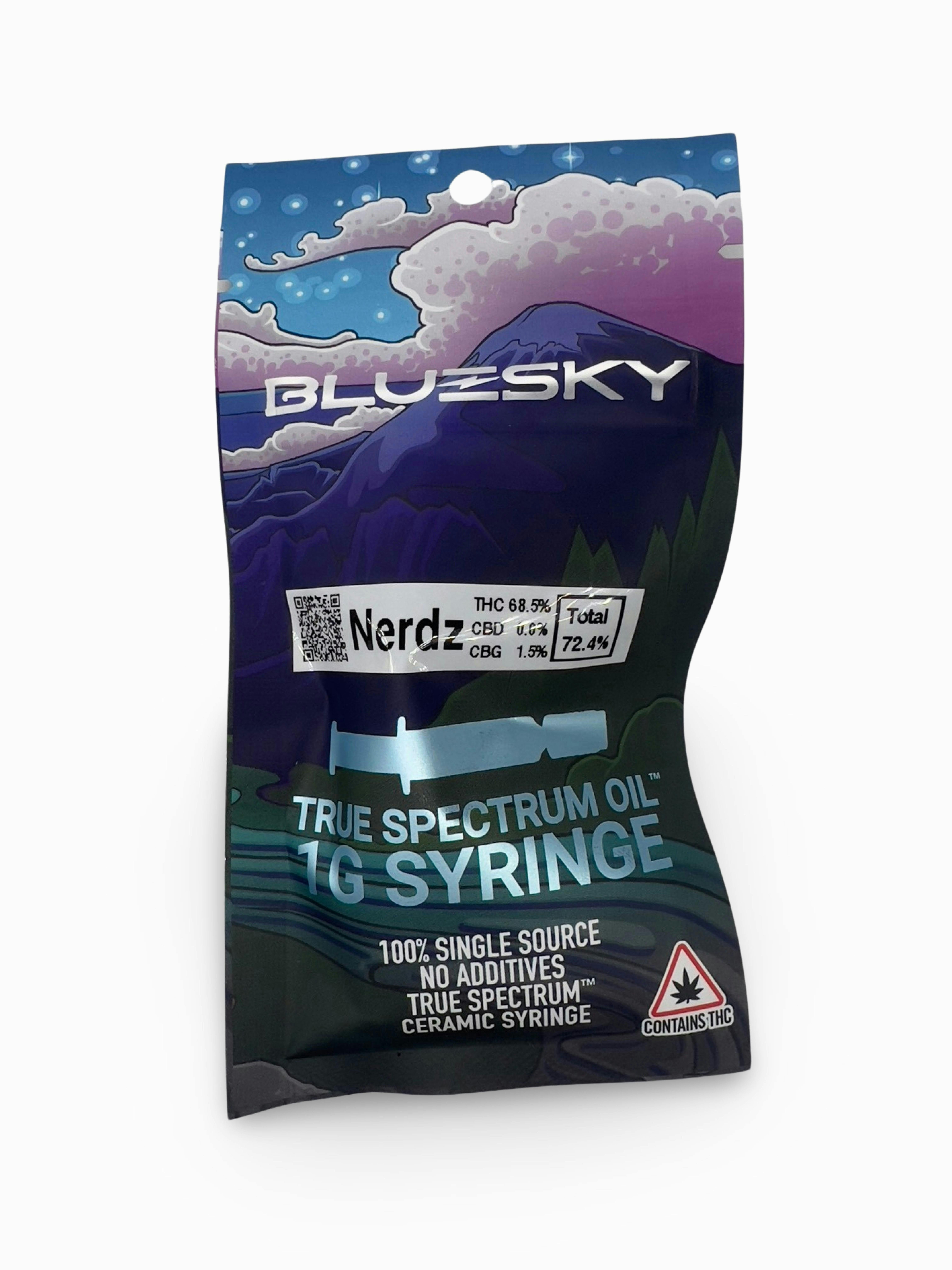Indico - Nerdz 1g TSO Syringe - Blue Sky - 1