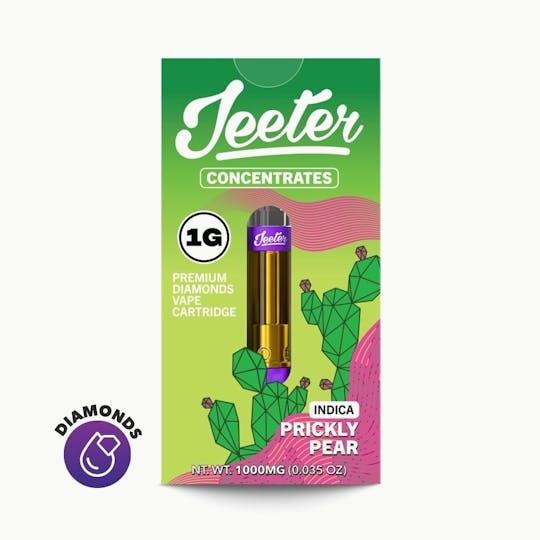 Jeeter - Jeeter Concentrates Diamonds Vape Cartridge - Prickly Pear - 1
