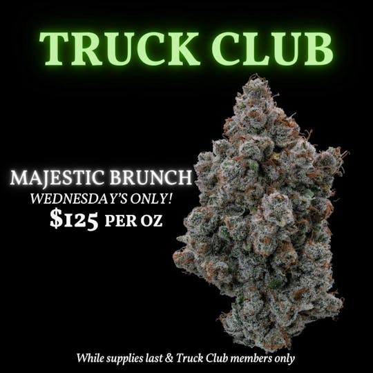 Green Truck - ***Truck Club Member Exclusive*** Majestic Brunch Ounces $125** - 1