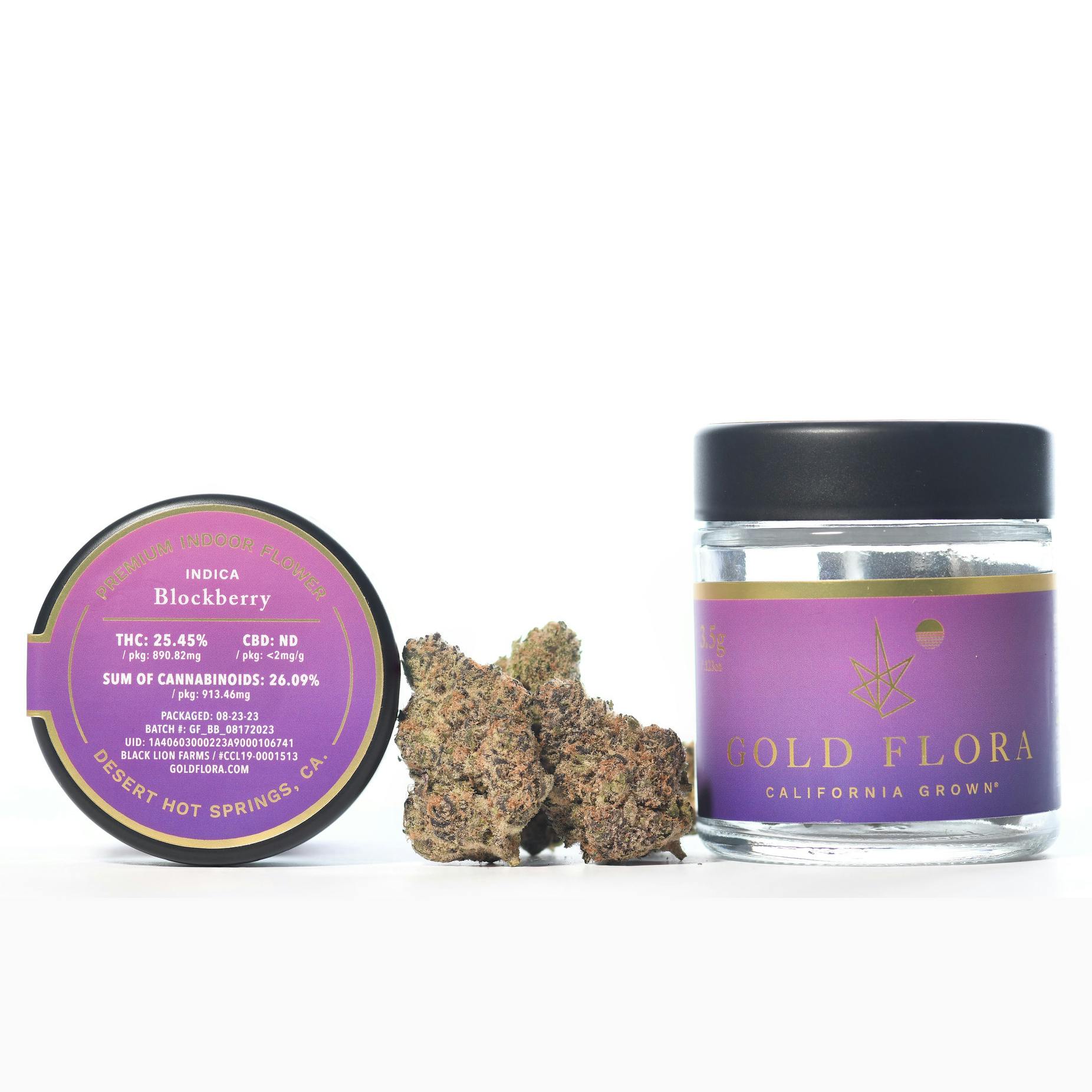 Gold Flora - Blockberry 3.5g Flower - 1