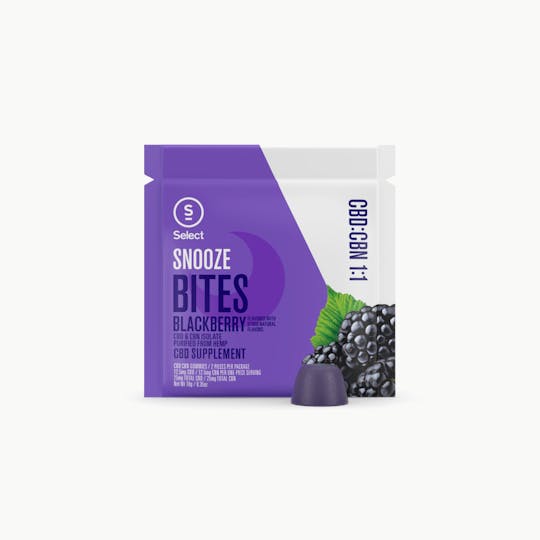 Select - Snooze Blackberry CBD/CBN 1:1 2pk - 1