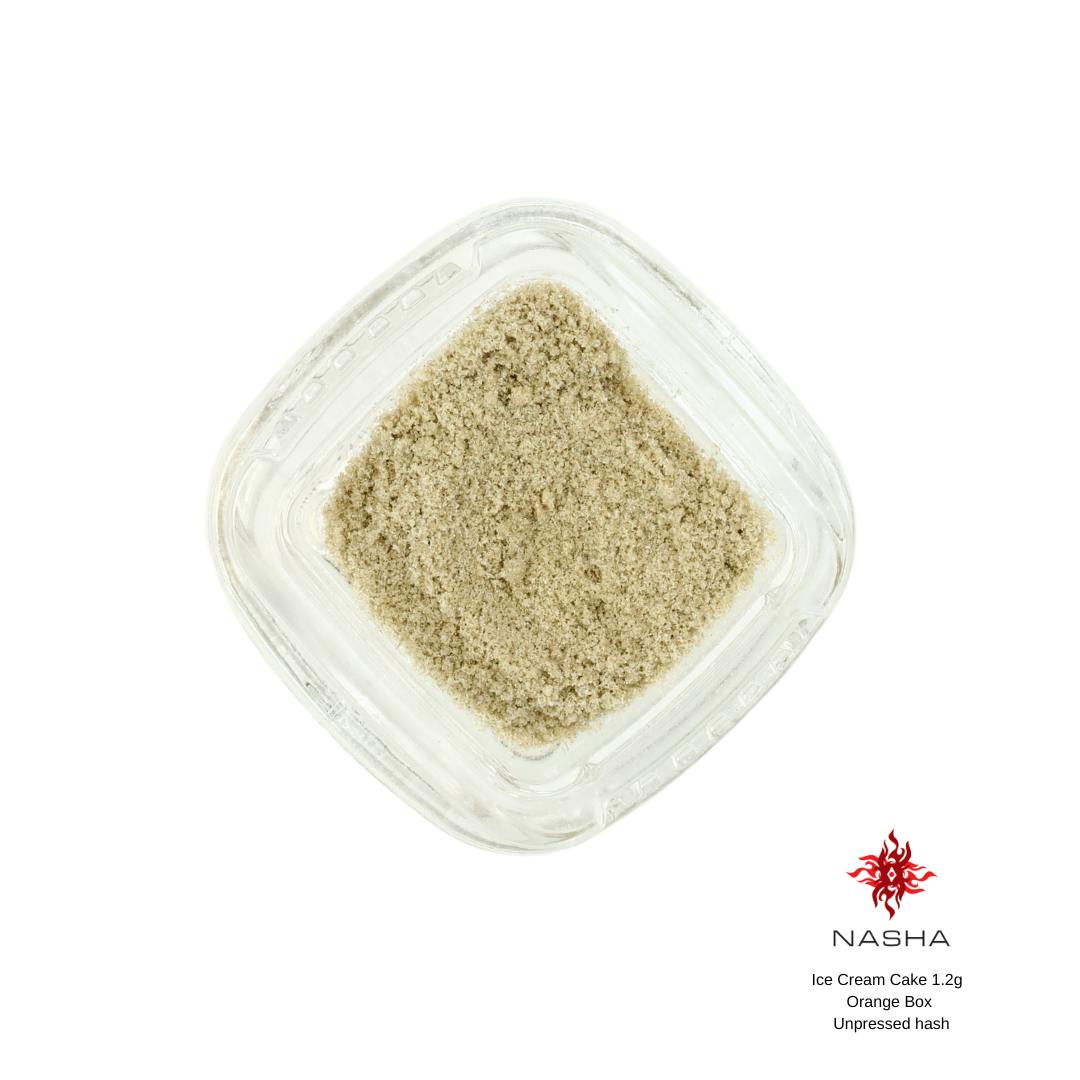 NASHA - Ice Cream Cake 1.2g Orange Unpressed Hash (Pacific Roots) - 1