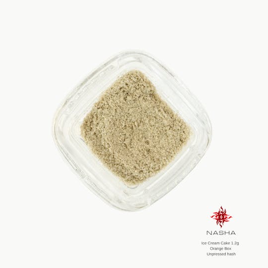 NASHA - Ice Cream Cake 1.2g Orange Unpressed Hash (Pacific Roots) - 1