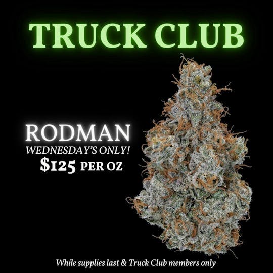 Green Truck - ***Truck Club Member Exclusive *** Rodman Ounces $125** - 1