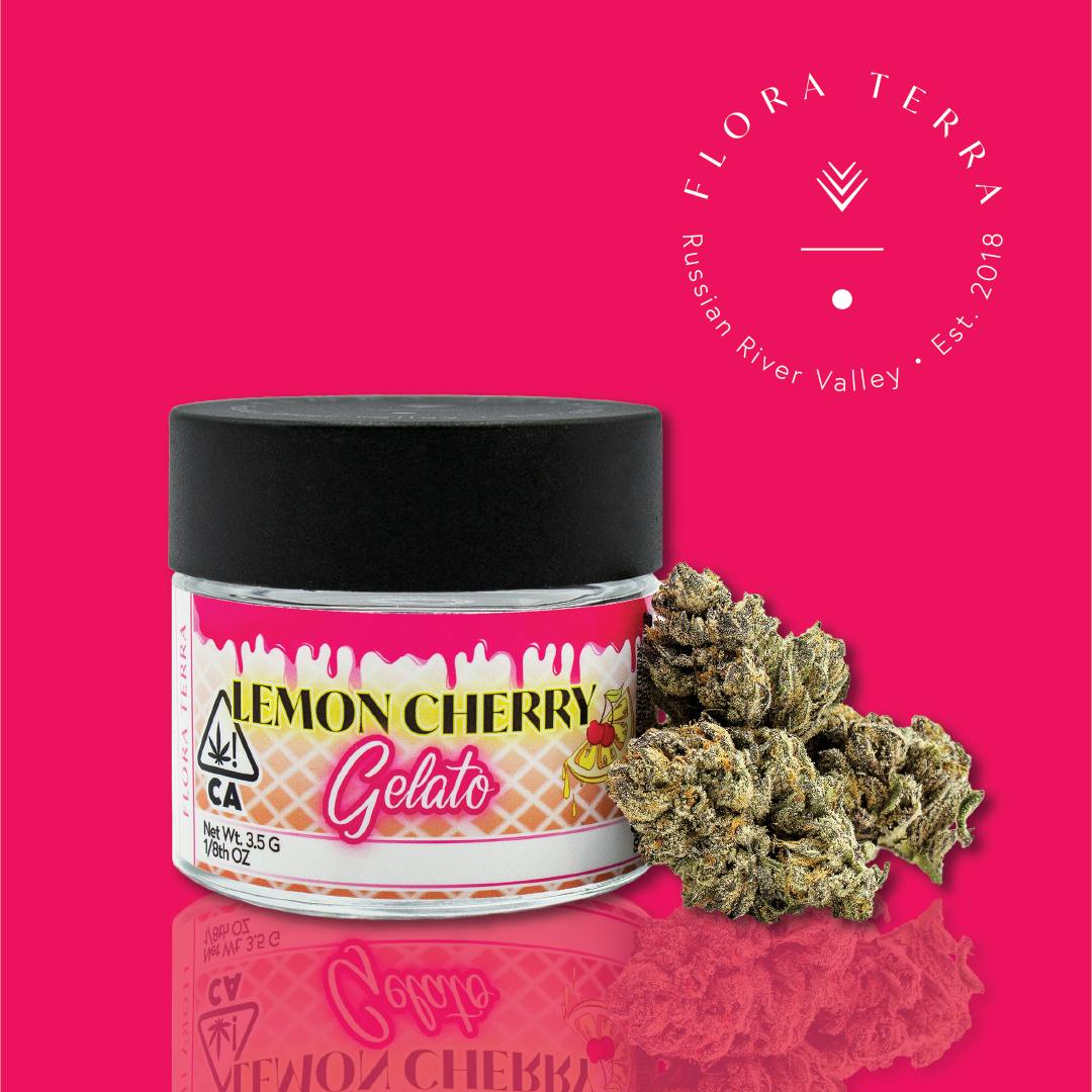 Flora Terra - Flora Terra | Lemon Cherry Gelato | 3.5g Flower - 1