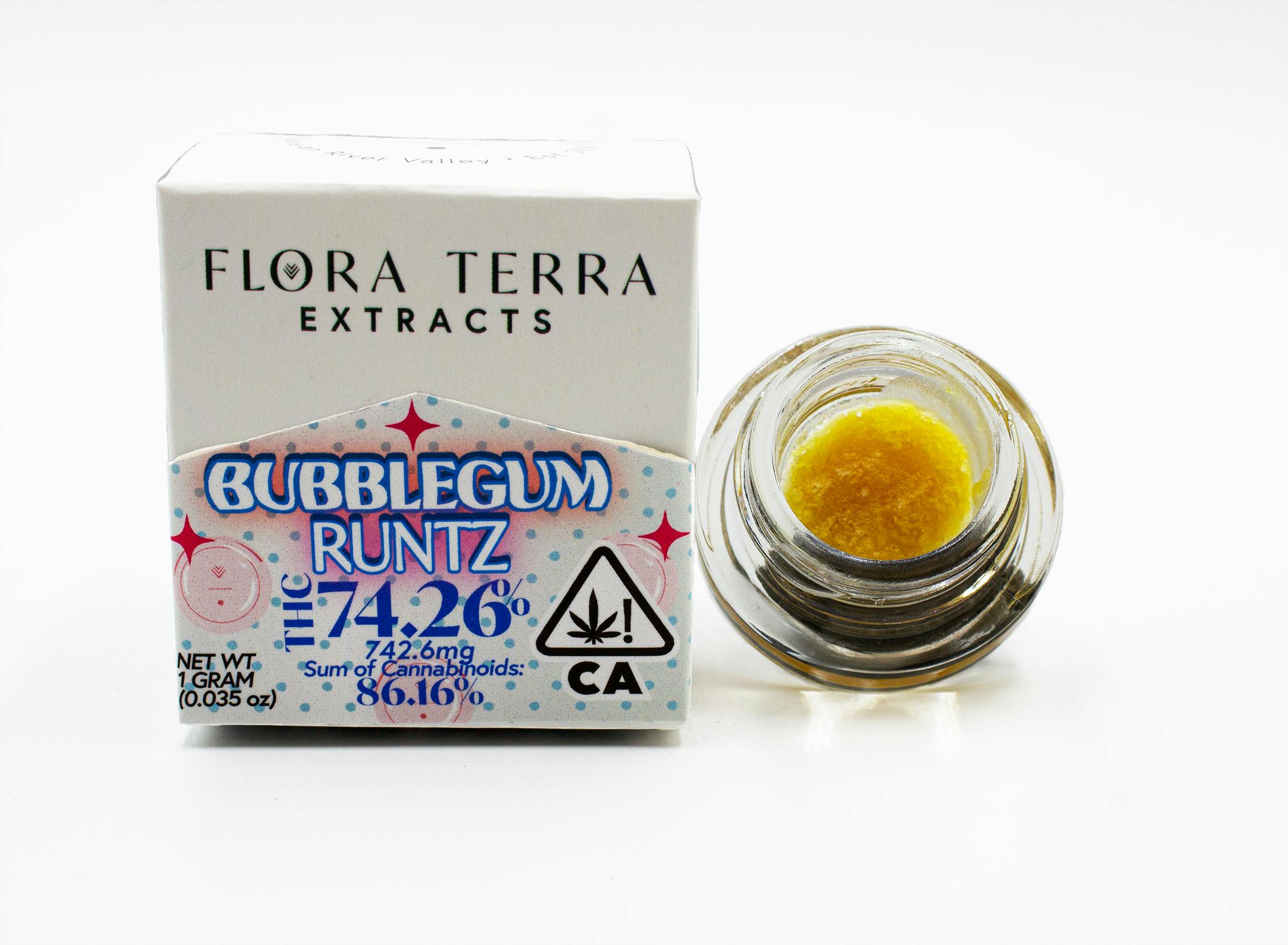 Flora Terra - Flora Terra | Bubblegum Runtz | 1g Sugar - 1
