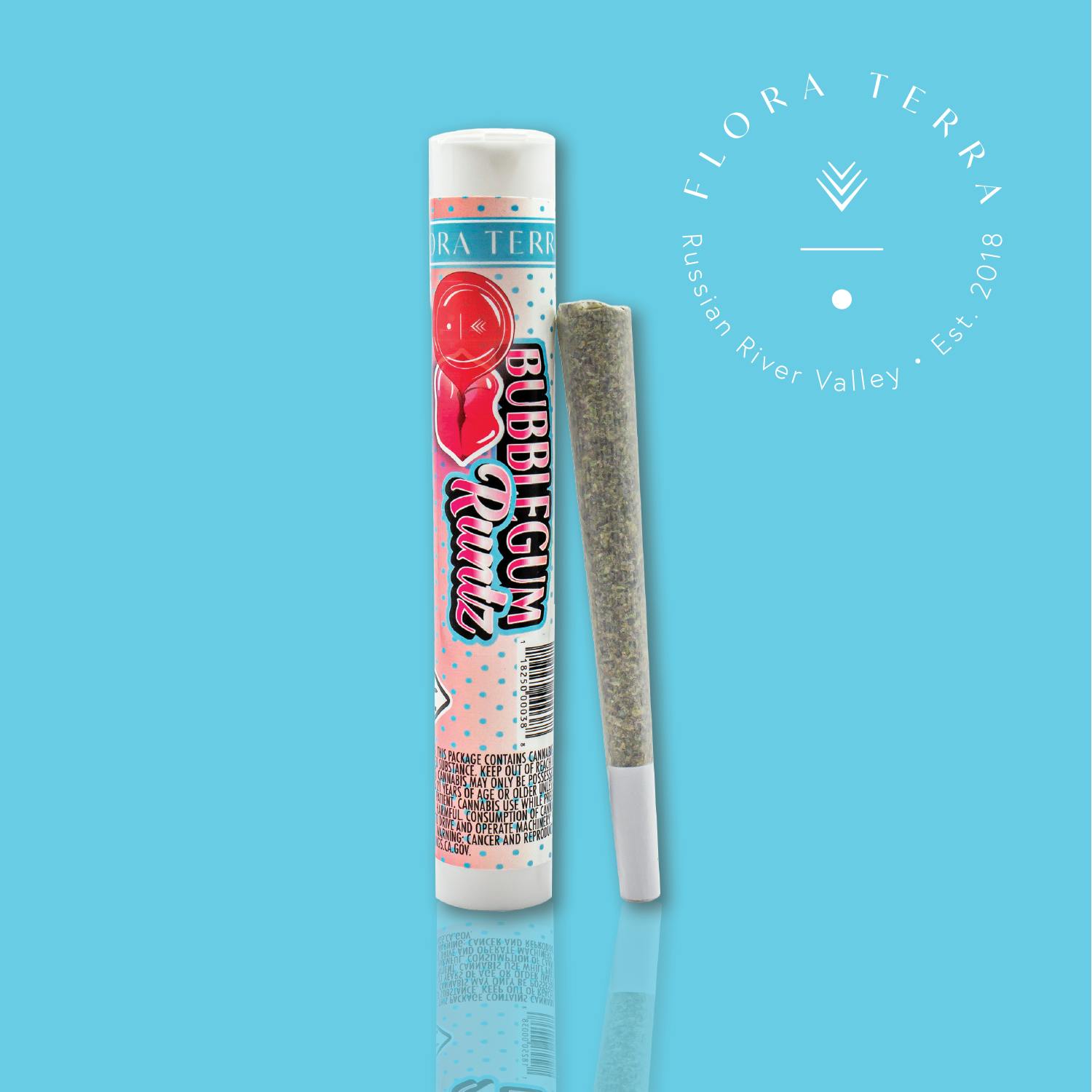 Flora Terra - Flora Terra | Bubblegum Runtz | 1g Preroll - 1
