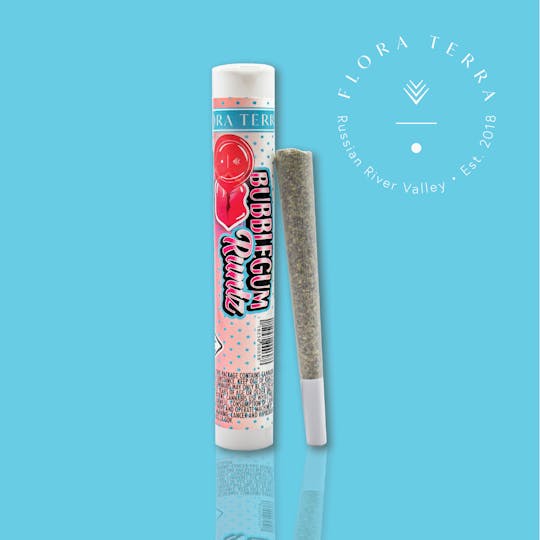 Flora Terra - Flora Terra | Bubblegum Runtz | 1g Preroll - 1