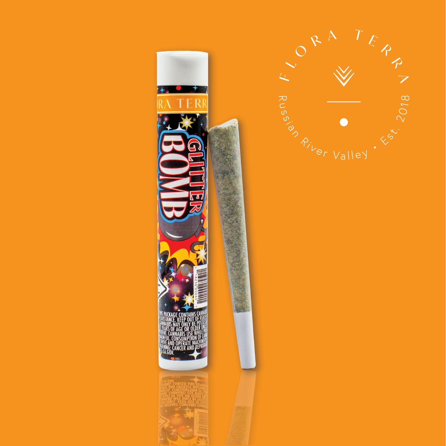 Flora Terra - Flora Terra | Glitter Bomb | 1g Preroll - 1