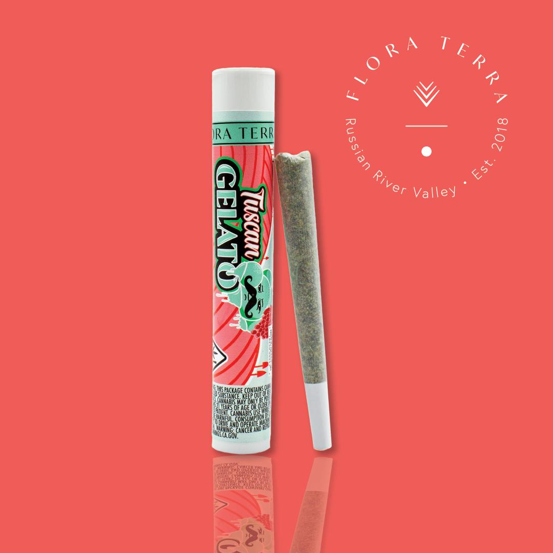 Flora Terra - Flora Terra | Tuscan Gelato | 1g Preroll - 1
