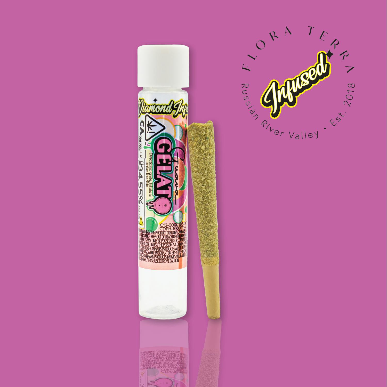 Flora Terra - Flora Terra | Guava Gelato | 1.1g Infused Preroll - 1