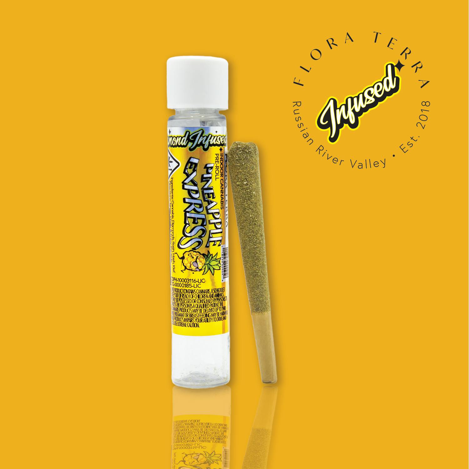 Flora Terra - Flora Terra | Pineapple Express | 1.1g Infused Preroll - 1