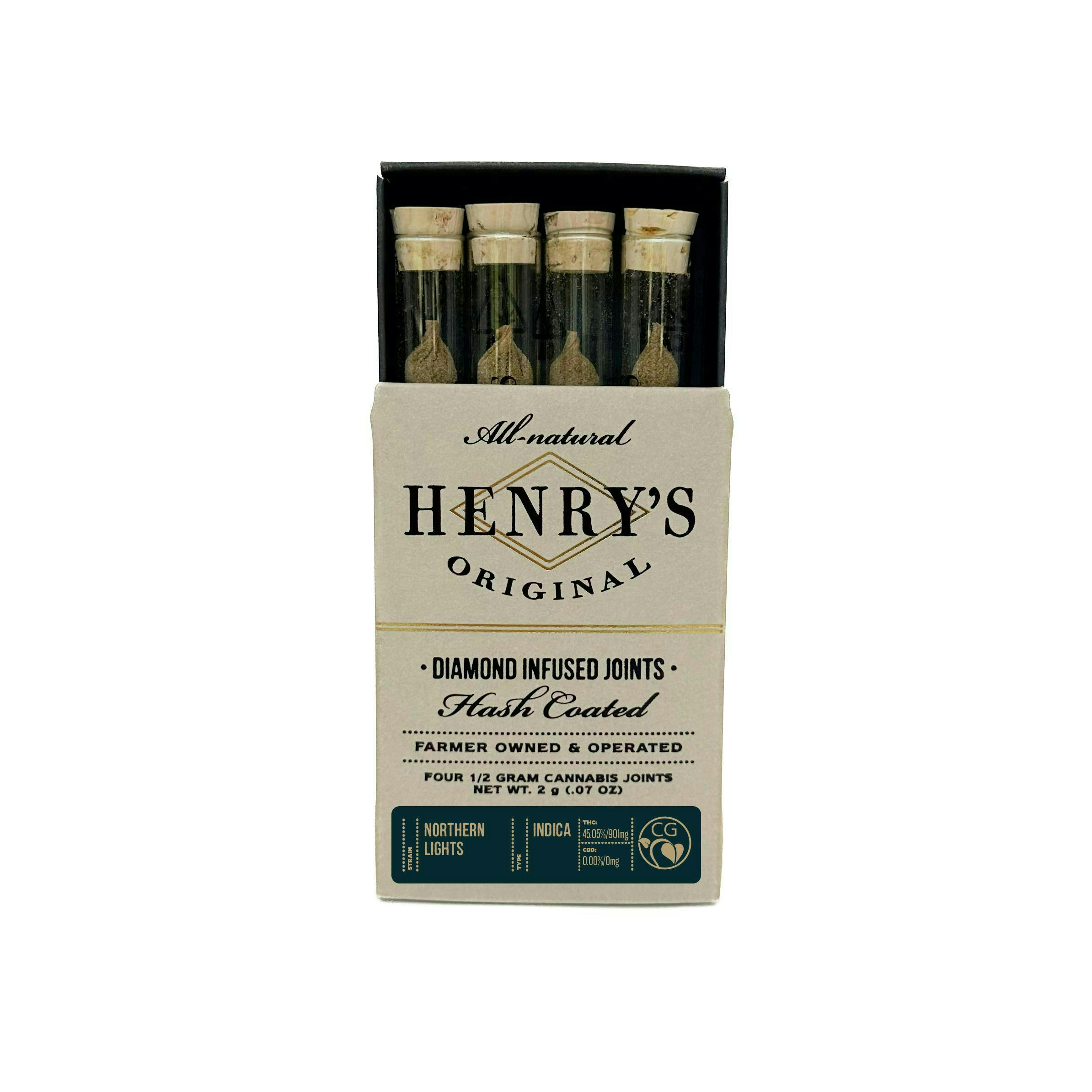 Henry's Original - Henry's Original | Northern Lights | Infused Joints | 0.5g each | 4pk - 1