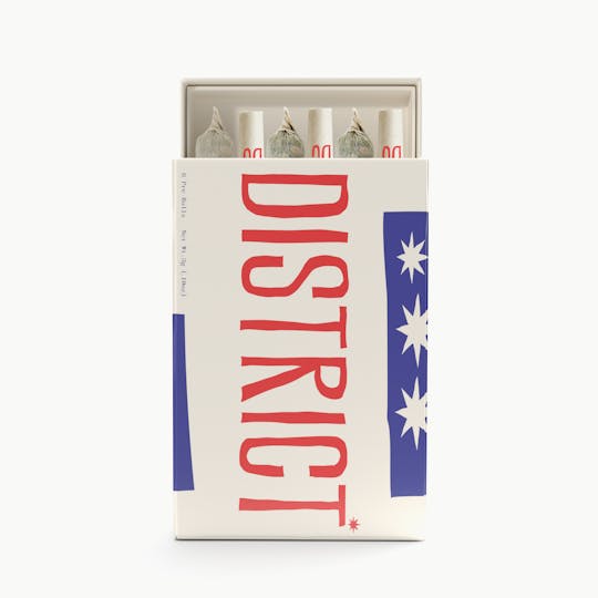 District Cannabis - Blue Blockers Pre-Roll Pack 6ct - 1