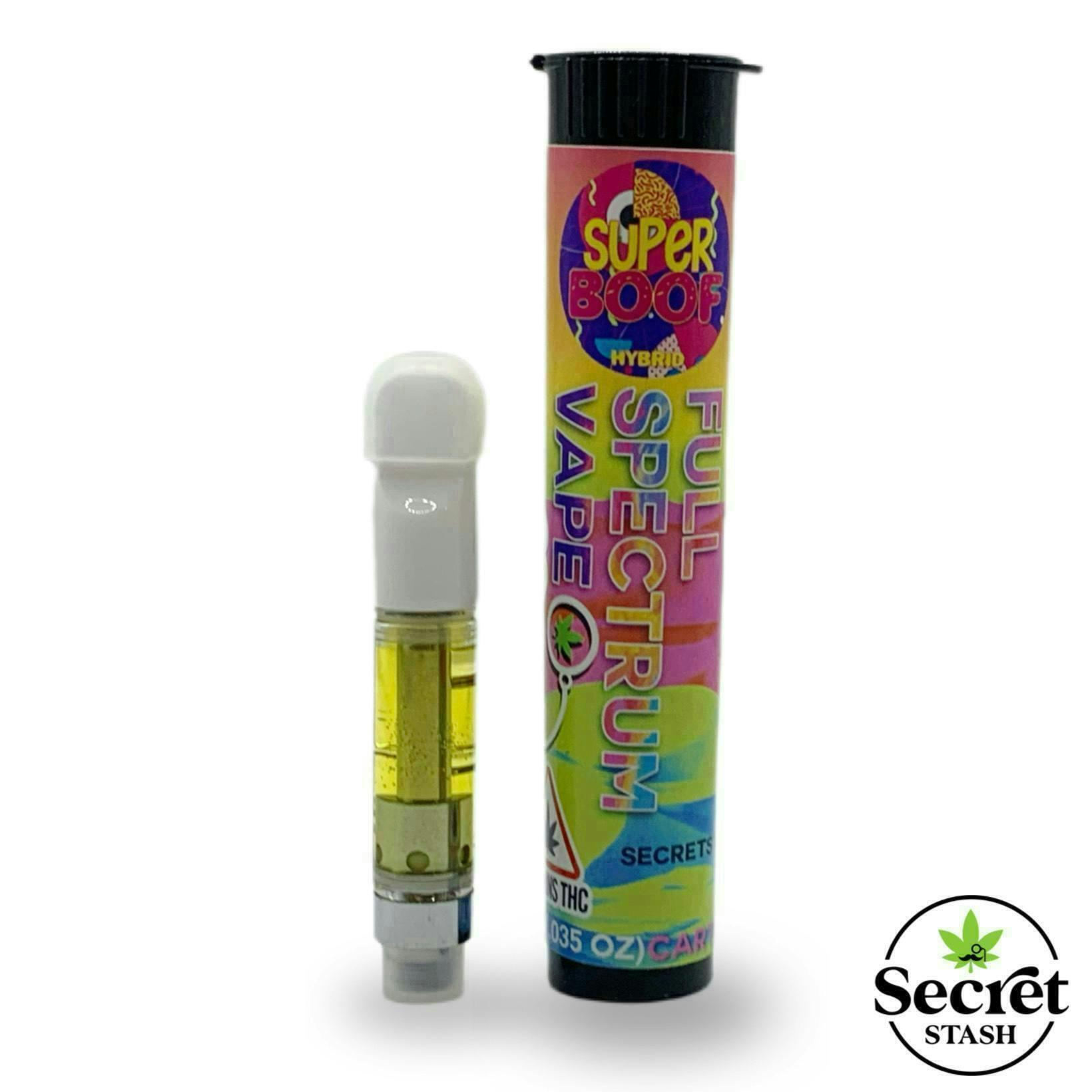 Secret Stash - Secret Stash | Cured Resin Cart | Super Boof | 1g - 1