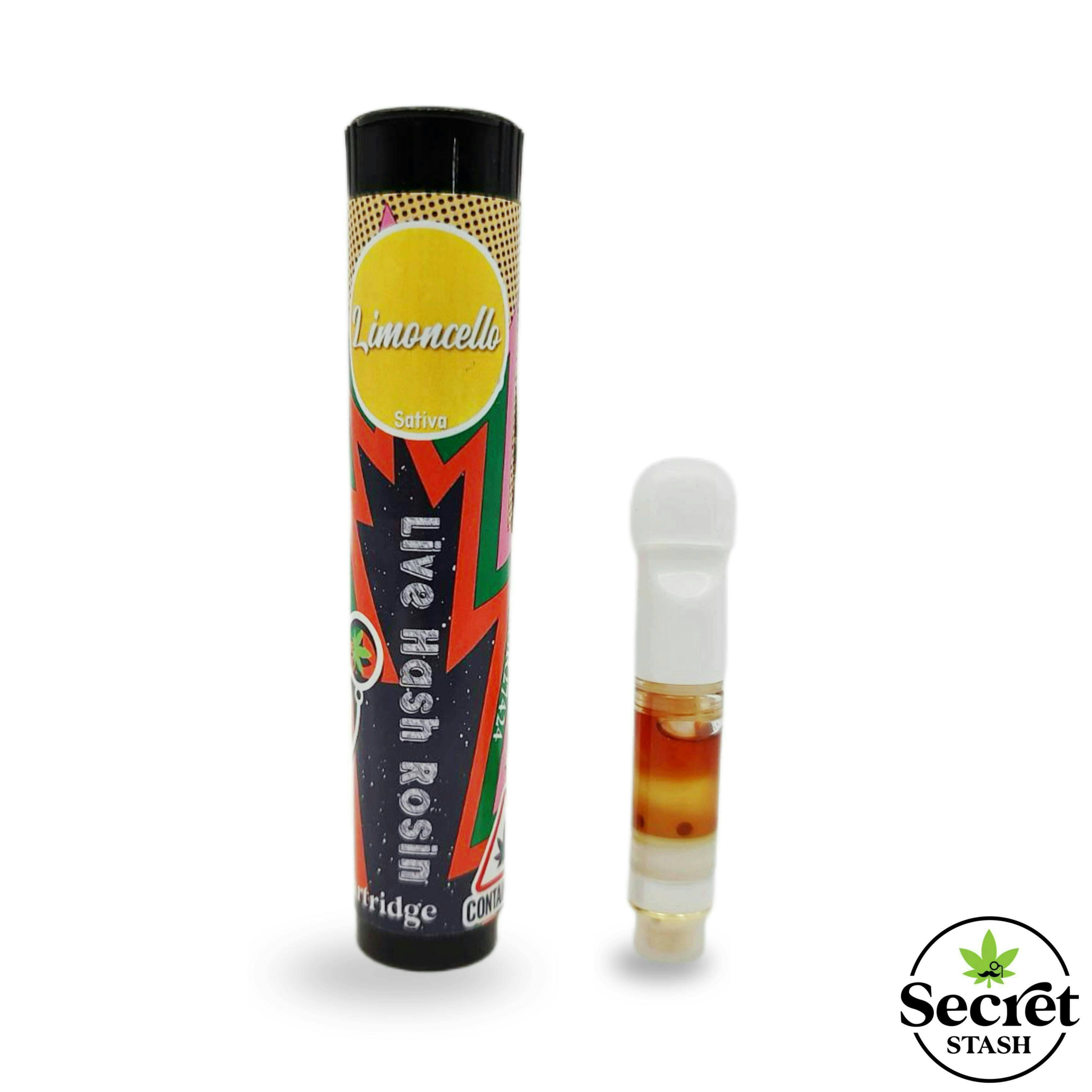 Secret Stash - Secret Stash | Live Rosin Cartridge | Limoncello | .5g - 1