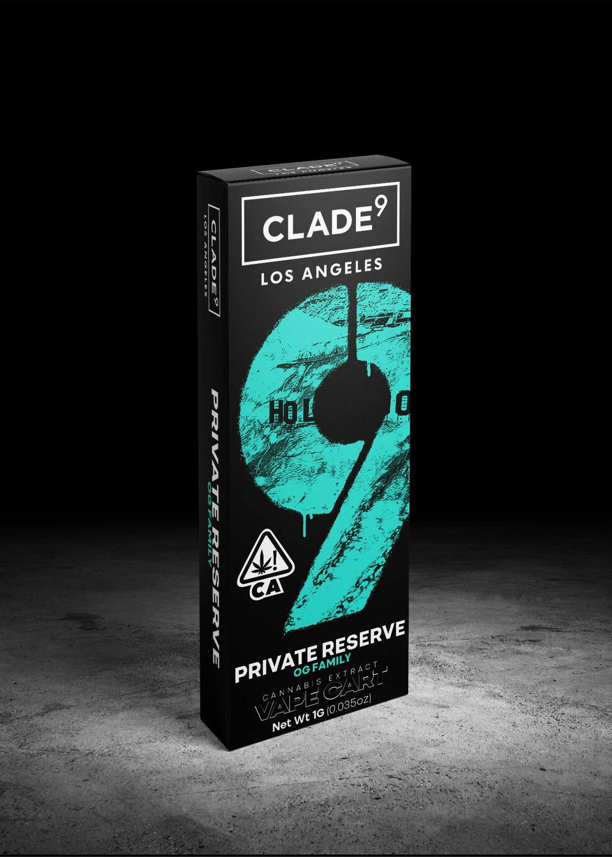Clade9 - Private Reserve OG 1g Cured Resin Vape Cart - 1