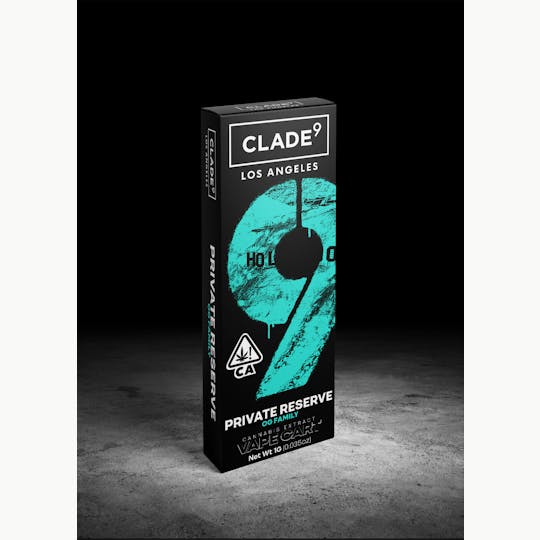 Clade9 - Private Reserve OG 1g Cured Resin Vape Cart - 1
