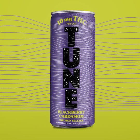 Tune - Blackberry Cardamom Infused Seltzer - 1