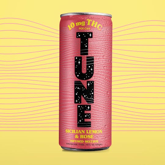 Tune - Sicilian Lemon & Rose Infused Seltzer - 1