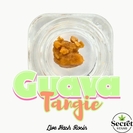 Secret Stash - Secret Stash | Live Hash Rosin | Guava Tangie | 1g - 1