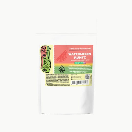 Greenline - Watermelon Runtz - 1/2 oz - Indoor - Indica Hybrid - 14g - 1